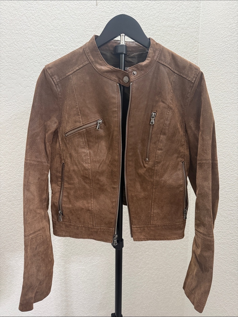 Levi’s Brown Genuine Suede Women's M Moto Jacket